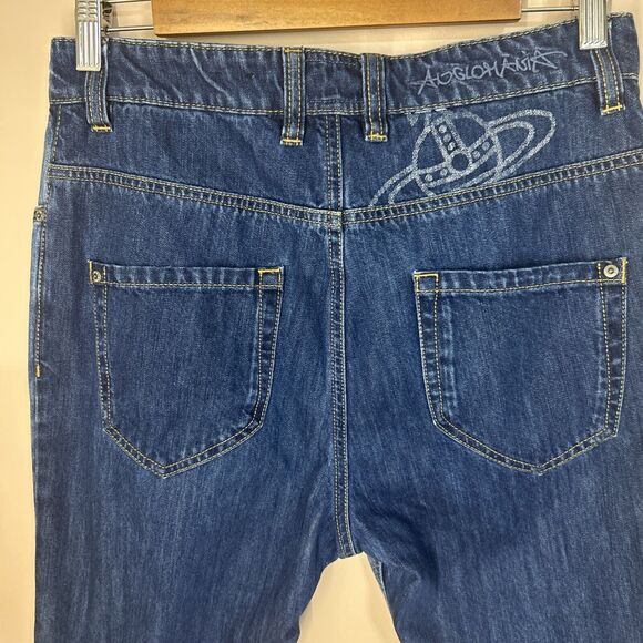 Vivienne Westwood Anglomania Jeans Size 27 New Boyfriend Style Distressed - Picture 12 of 12